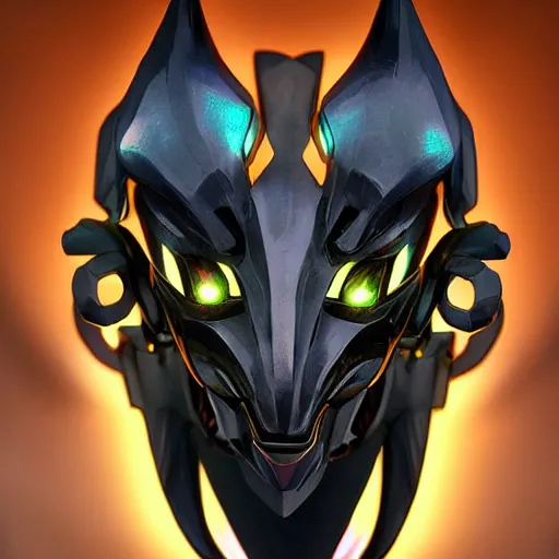 Image similar to stunning bust of a beautiful anthropomorphic humanoid robot mecha female dragon, with smooth and streamlined armor, standing and posing elegantly, well detailed dragon head with epic LED eyes and a beautiful glowing maw, sharp and dangerous sleek design, two arms, beautiful digital art, artstation, DeviantArt, FurAffinity, professional, depth of field, close-up, hd, octane render, sunset lighting