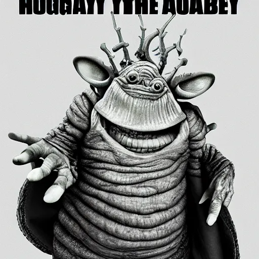 Image similar to vogon from the hitchhiker ’ s guide to the galaxy movie.