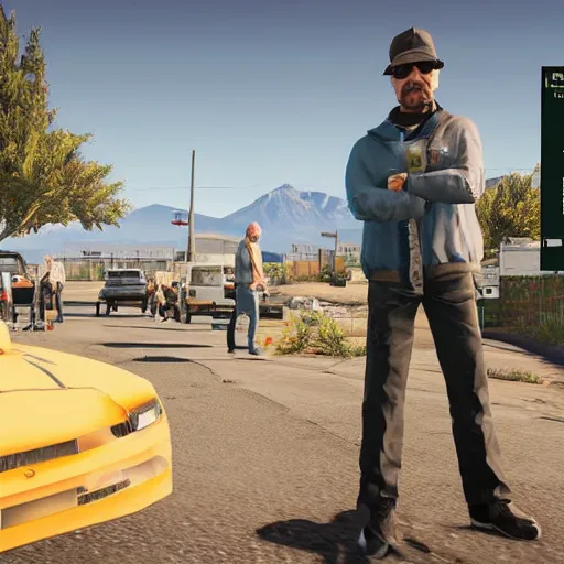 Image similar to walter white in watchdogs 2