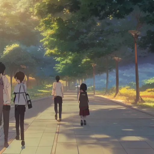 Prompt: hd makoto shinkai movie having a horro landscape