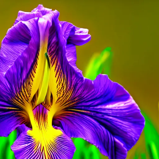 Image similar to macro photo of an iris