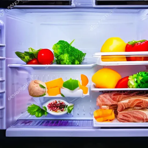 Image similar to delicious food, ready to eat, in my fridge