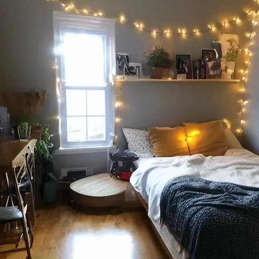 Prompt: My room, best image of all time in CozyPlaces subreddit