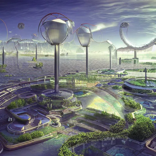 Advanced Solarpunk City : r/solarpunk