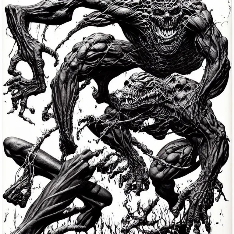Image similar to advertising campaign by bernie wrightson