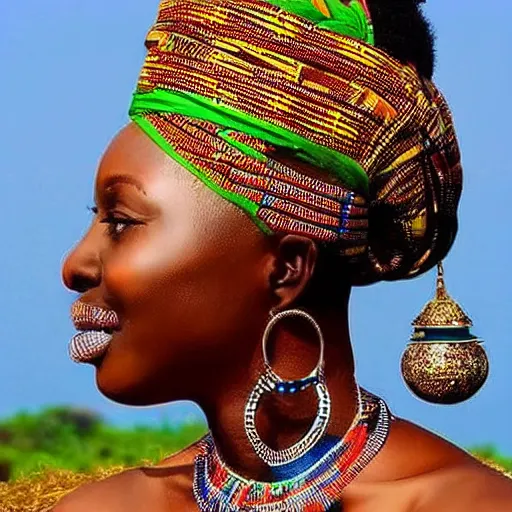 Image similar to the beauty of africa and it's culture