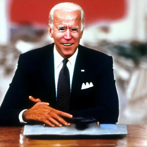 Prompt: joe biden in nightmare on elm street