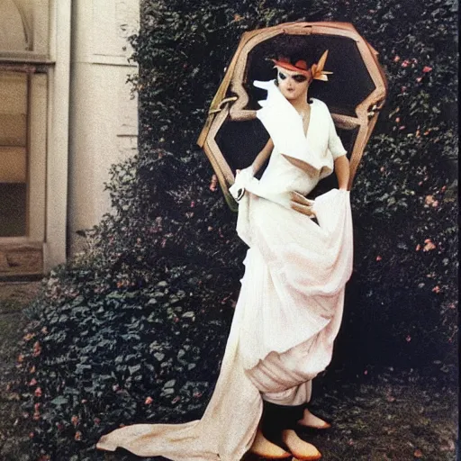 Image similar to elegant woman dressed up as pikachu, art photo by Annie Liebovitz and David Hamilton and Alphonse Mucha