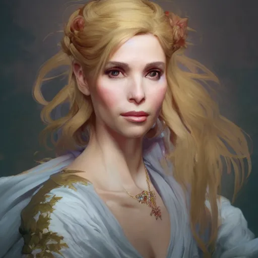 Image similar to a fantasy style portrait painting of maryam d'abo in the style of francois boucher oil painting unreal 5 daz. rpg portrait, extremely detailed artgerm greg rutkowski alphonse mucha