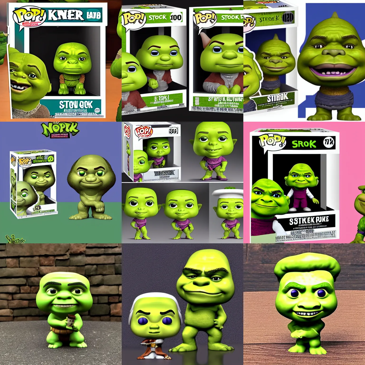 shrek funko pop Stable Diffusion OpenArt