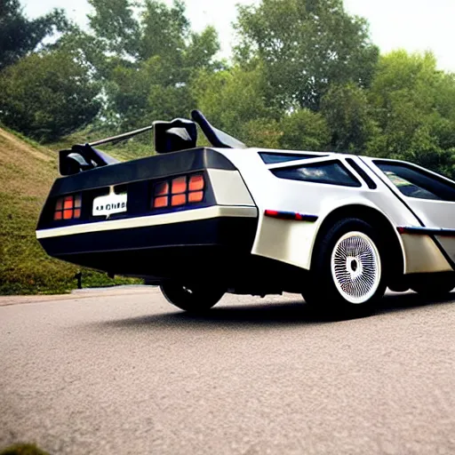 Image similar to a delorean