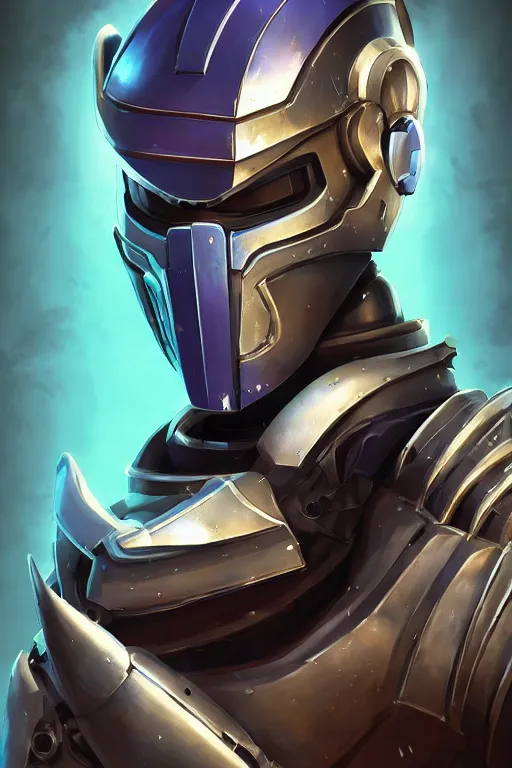 Image similar to epic mask helmet robot ninja portrait stylized as fornite style game design fanart by concept artist gervasio canda, behance hd by jesper ejsing, by rhads, makoto shinkai and lois van baarle, ilya kuvshinov, rossdraws global illumination radiating a glowing aura global illumination ray tracing hdr render in unreal engine 5