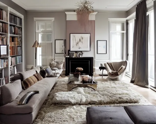 Image similar to apartment designed by nate berkus, muted colors