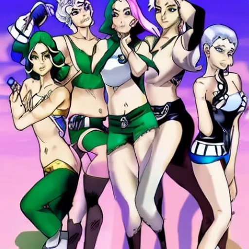 Image similar to stone ocean