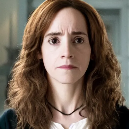 Prompt: photo of hermione granger in her 4 0 s, realistic, perfect eyes, symmetrical, full body shot, wide angle, sharp focus, 8 k high definition, insanely detailed, intricate, elegant