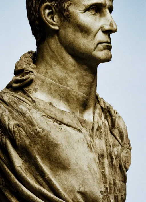 Image similar to a full portrait photo of julius caesar, f / 2 2, 3 5 mm, 2 7 0 0 k, lighting, perfect faces, award winning photography.