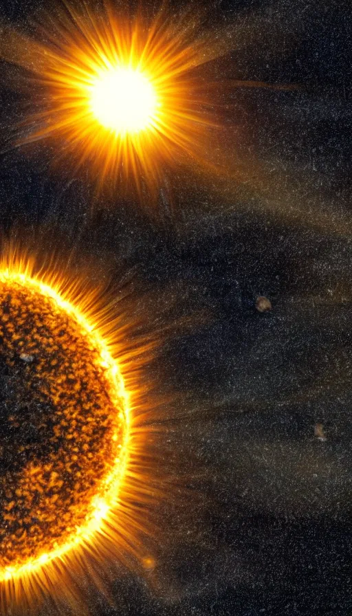 Prompt: photograph of a sun going super nova, 8k, incredible detail,