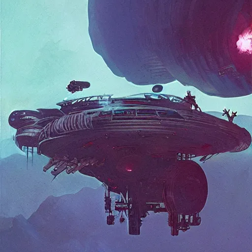 Image similar to hell rider, chris foss, john harris, beeple, wayne barlowe