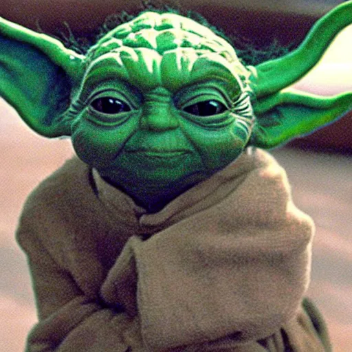 Image similar to a character that has no ears but is very yoda - like