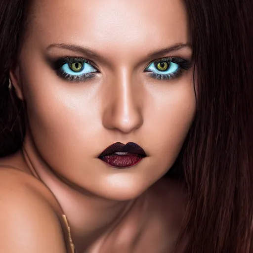 Image similar to Dominique Mcelligott, seductive gaze, 8k, professional photography, cinematic studio shot