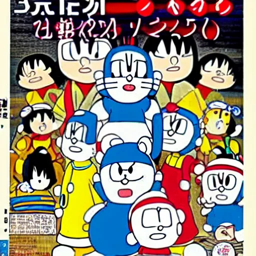 Image similar to Doraemon, japan manga