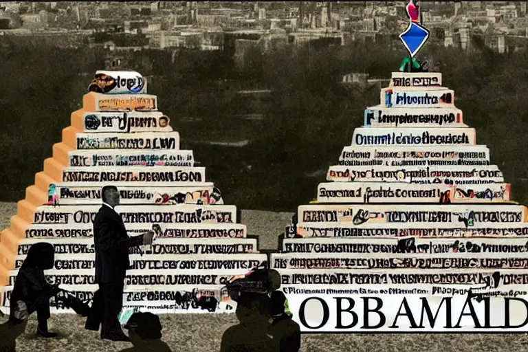 Image similar to Obama pyramid