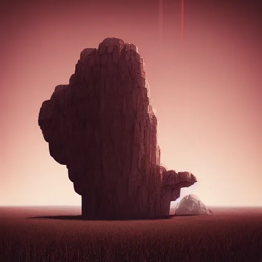 Prompt: A Landscape by Beeple