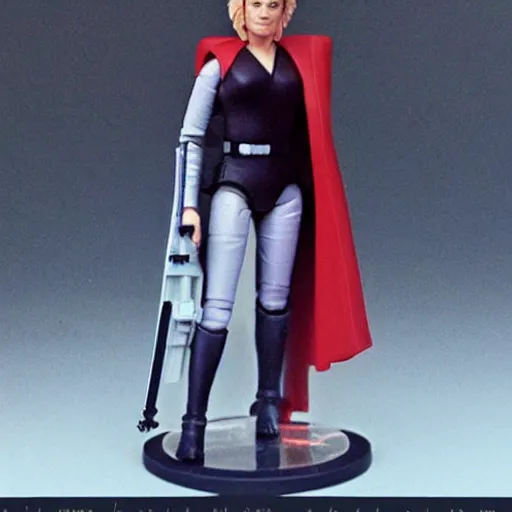 Image similar to kate winslet as a star wars action figure