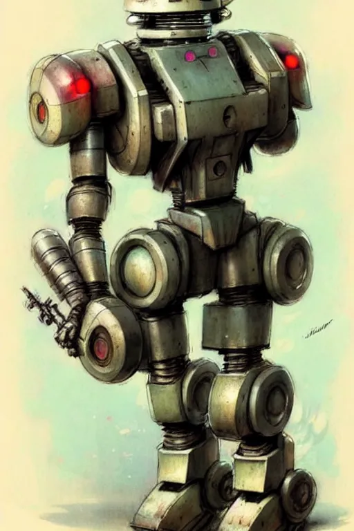 Image similar to ( ( ( ( ( 1 9 5 0 s robot knome mecha. muted colors. ) ) ) ) ) by jean - baptiste monge!!!!!!!!!!!!!!!!!!!!!!!!!!!!!!