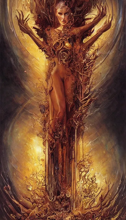 Image similar to The end of an organism, by Karol Bak