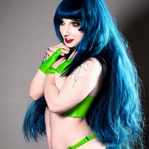 Image similar to Actress Bailey Jay as Marvel's She-Hulk