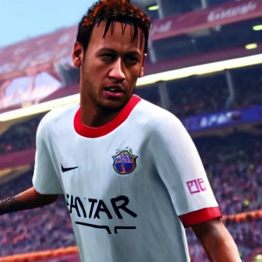 Image similar to screenshot of neymar in gta v, grand theft auto