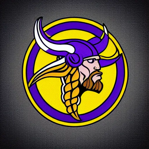 Image similar to sports logo detailed vector snoopdogg vikings