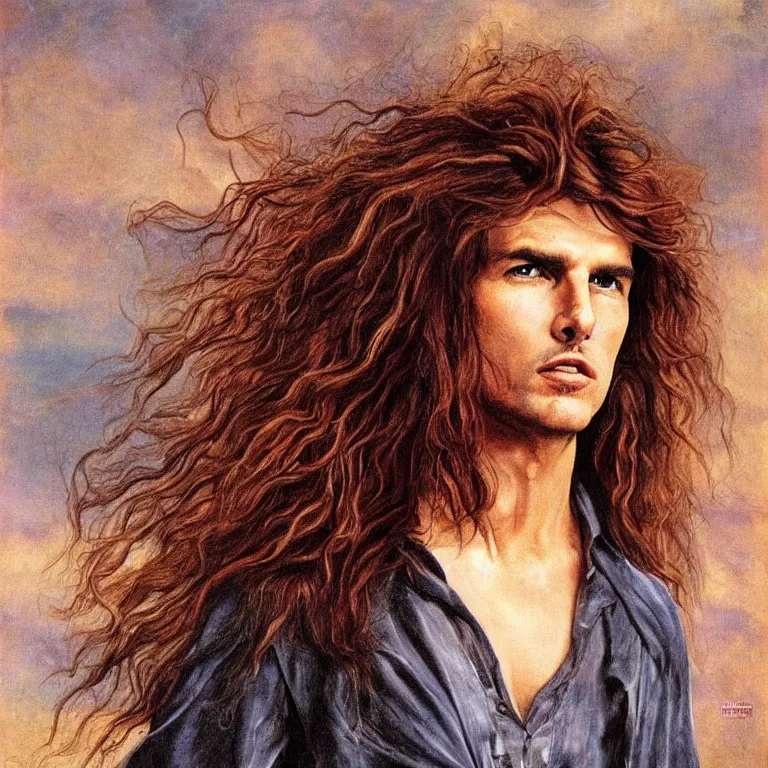 tom cruise long hair