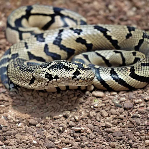 Image similar to a snake rearing its head