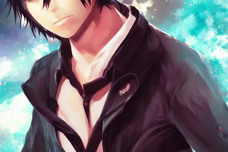 Image similar to hibari kyoya, katekyo hitman reborn, intricate, highly detailed, digital painting, pixiv, artstation, official media, anime key visual, concept art, rich vivid colors, ambient lighting, sharp focus, illustration, art by wlop