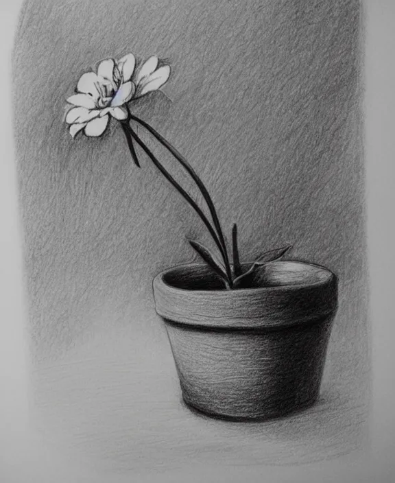 Flower Pot – Alicia Ray Art-saigonsouth.com.vn