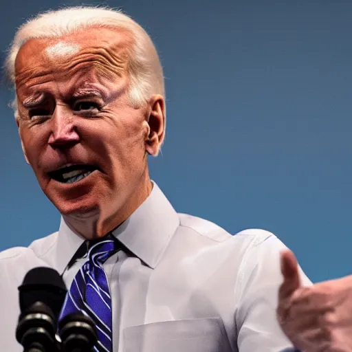 Image similar to Joe Biden as Alien