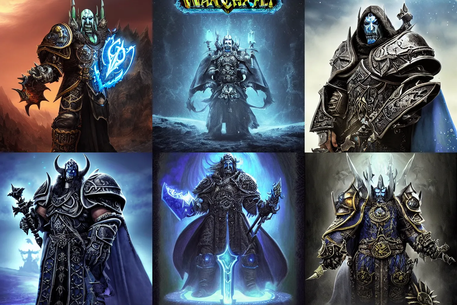 Prompt: warcraft the lich king