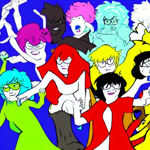 Image similar to homestuck