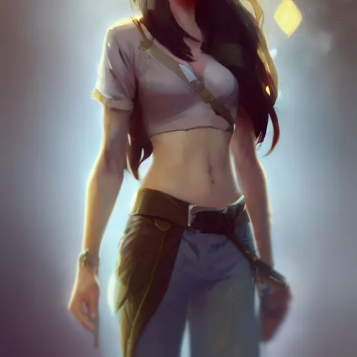 Image similar to dhamphir, artstation, concept art, tyrant, style of makoto shinkai, style of wayne reynolds, style of raymond swanland, face, full body, fantasy, digital art, female