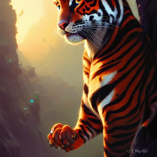 Image similar to highly detailed portrait of bengals wide reciever ja'marr chase, unreal engine, fantasy art by greg rutkowski, loish, rhads, ferdinand knab, makoto shinkai and lois van baarle, ilya kuvshinov, rossdraws, tom bagshaw, global illumination, radiant light, detailed and intricate environment h 6 0 4