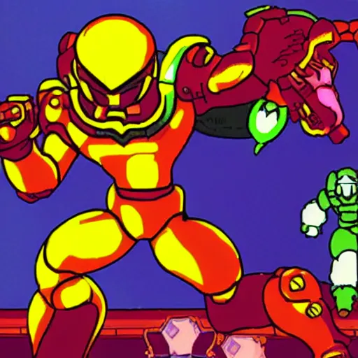 Prompt: Super Metroid (SNES) Speedrun 100% Item Completion