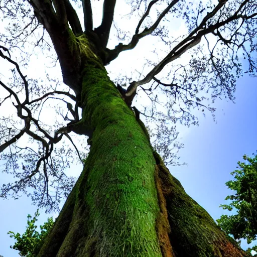 Image similar to tree made of water