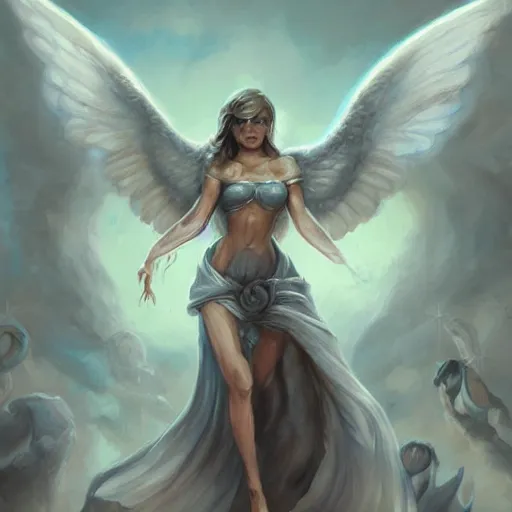 Prompt: angelarium angels