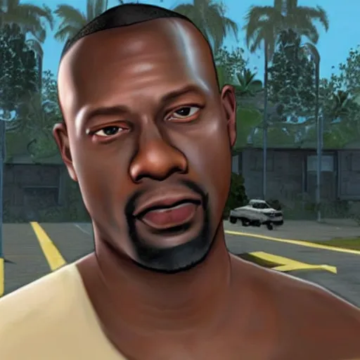 Prompt: Carl Johnson from gta san andreas Converts to islam