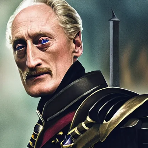 Image similar to charles dance as an inquisitor, 4 0 k, warhammer, 4 0 0 0 0 0, grimdark