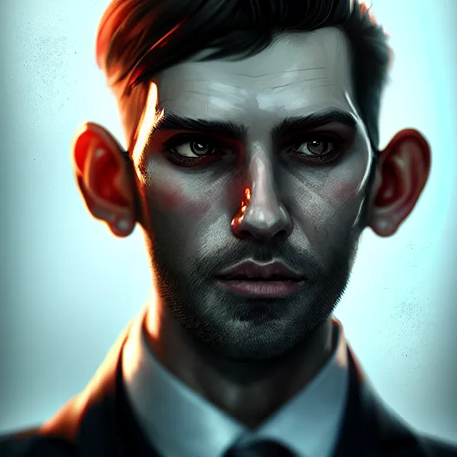 Prompt: epic professional digital art of 🤵‍♂️🧟‍♂️🥰,best on artstation, cgsociety, wlop, Behance, pixiv, astonishing, impressive, outstanding, epic, cinematic, stunning, gorgeous, concept artwork, much detail, much wow, masterpiece.