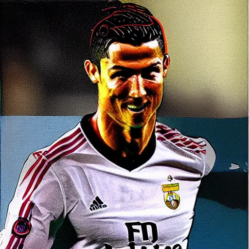 Prompt: cristiano ronaldo in the backrooms, realistic, vhs