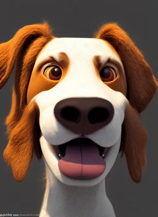 Image similar to jake the dog, realistic, photorealistic, cgi, 3 d render, highly detailed